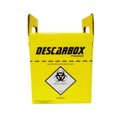 COLETOR DE MAT PERF CORT 3 LT C/20UN AMARELO PREMIUM