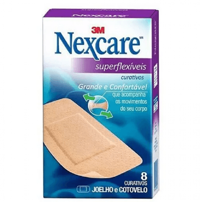 CURATIVO NEXCARE SUPERFLEX J&C C/8UN HB004311500