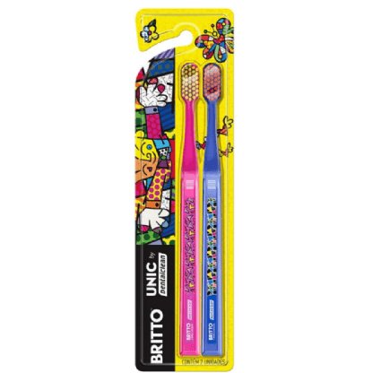 ESCOVA DENTAL ROMERO BRITTO C/2UN ULTRA MACIA SORTIDA