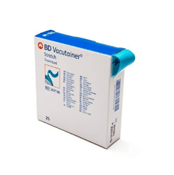 TORNIQUETE VACUTAINER AZUL CX C/25UN 367198