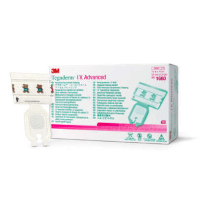 CURATIVO TRANSP TEGADERM IV 3,8X4,5 C/100 1680 HB004436786