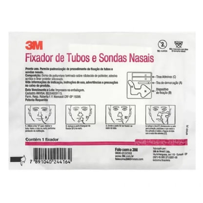 FIXADOR DE TUBOS E SONDAS CX C/100UN HB004559264