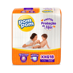 Fralda-Pom-Pom-Derma-Protek-Jumbo-XXG-18-Unidades