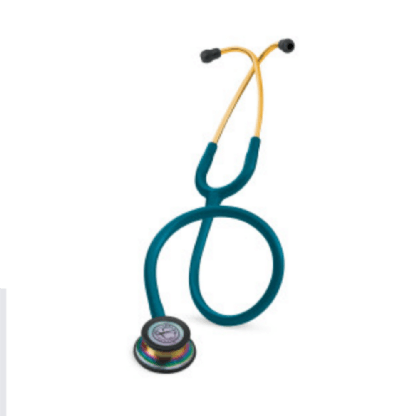 ESTETOSCOPIO ADULTO/PEDIATRICO LITTMANN CLASSIC III 5807 AZUL CARIBE RAINBOW HB004407985