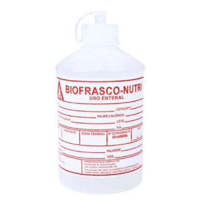 FRASCO PARA NUTRICAO ENTERAL 300ML CX C/90UN