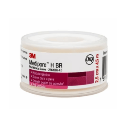 FITA MED SUAVE MEDIPORE H 2861BR-4 2,5CMX4M C/1 HB004782403