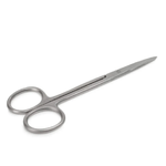 Tesoura-iris-Reta-12cm-Esteril-Descartavel-em-Metal-Kolplast