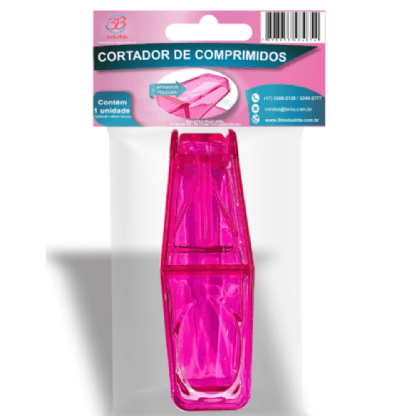 CORTADOR DE COMPRIMIDOS ROSA 287