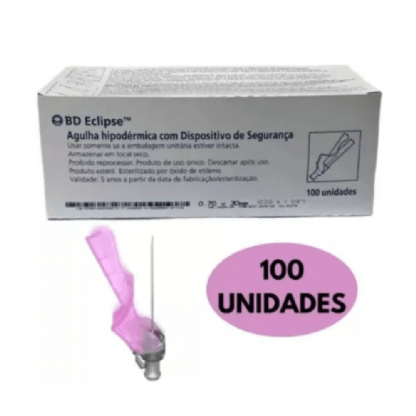 AGULHA-25X5-C-DISP-SEG-CX-C-100UN-ECLIPSE-30281364