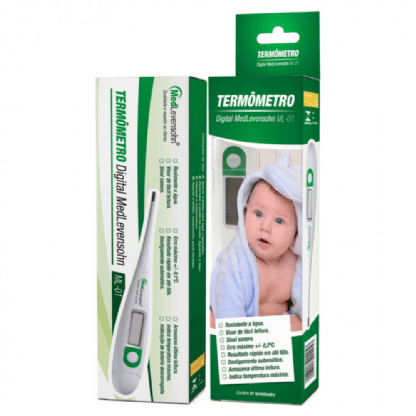 TERMOMETRO CLINICO DIGITAL ML01 C/1UN - 432