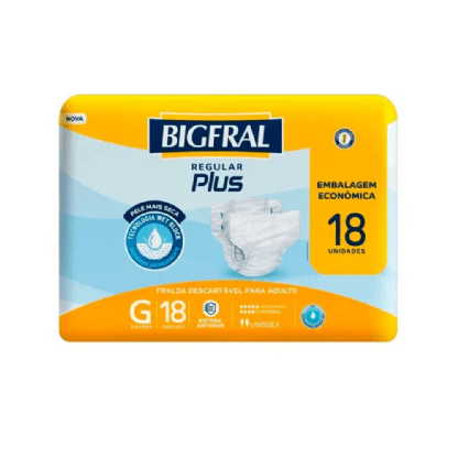 BIGFRAL PLUS ECONOMICA TAM G PCT C/18UN - 20391-1