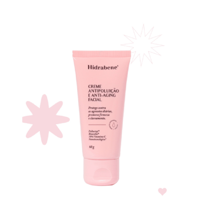 HIDRABENE CREME FACIAL ANTIPOLUICAO BN X 60G - 0102