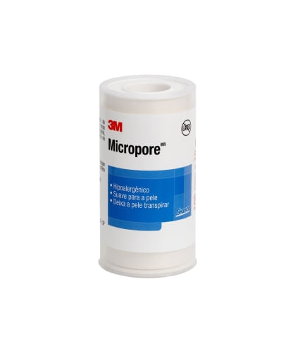 MICROPORE 100MM X 10M C/CAPA BRANCO 1 UN 1530 H0001400771