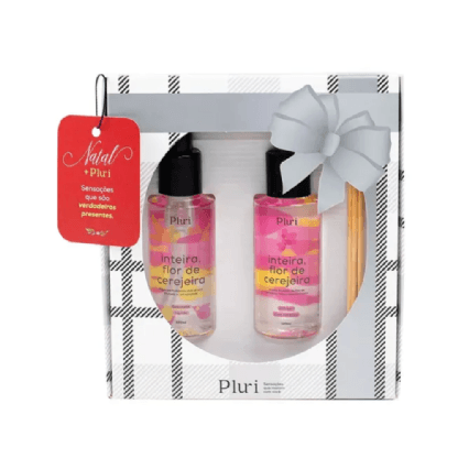 KIT SABONETE + DIFUSOR VARETAS 120ML CEREJEIRA