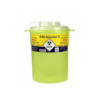 COLETOR DE PERFURO 13L DESCARTEX PLASTIC CX C/8UN 305642