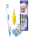 Kit-Ortodontico-Escova-dental-Passa-fio-Escova-Interdental-DentalClean
