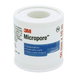 MICROPORE 50MM X 10M C/CAPA BRANCO C/ 1UN 1530 H0001400839