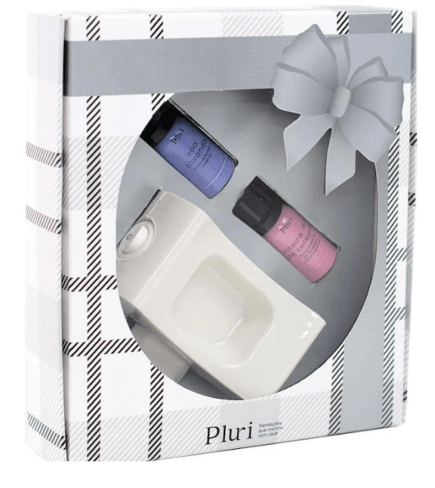 KIT  PLURI DIFUSOR OFF WHITE+LAVANDA+FLOR CEREJEIRA