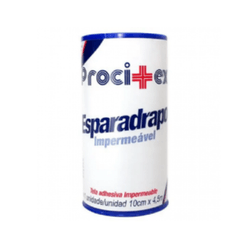 ESPARADRAPO IMPERMEAVEL 10CMX4,5M PROCITEX C/1UN 802856