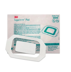 CURATIVO TRANSP TEGADERM PAD 5X7 C/50UN 3582BR HB004254528