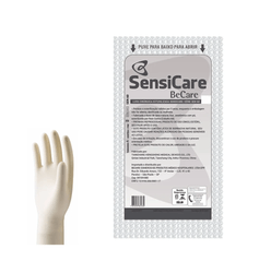 LUVA CIRURGICA ESTERIL 7,5 C/PO SENSICARE C/200 PARES