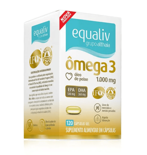 OMEGA 3 1000MG EQUALIV FR C/120CA 125