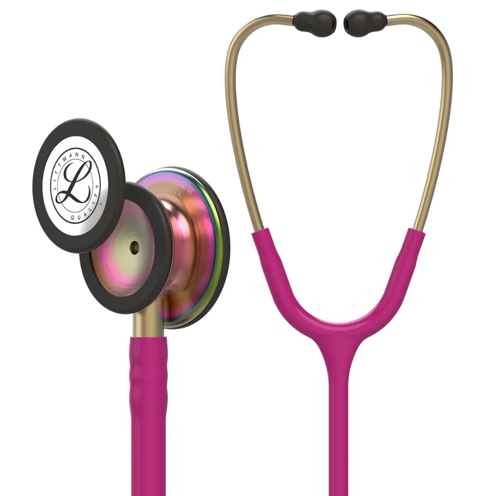 Estetoscópio Littmann Rainbow Classic III 5806 Framboesa 3M